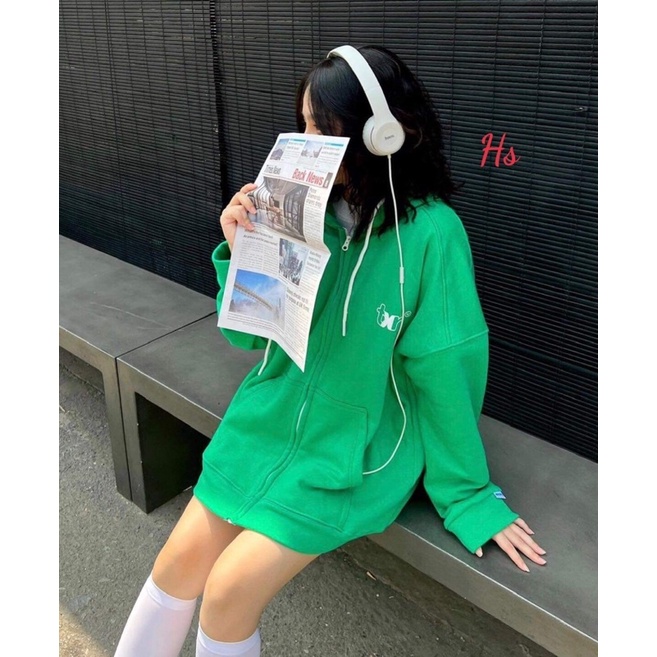 Áo khoác mũ TX xanh HSU1