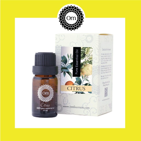 Tinh dầu Bưởi Cam Quýt (Citrus) 10ml - Om Fountain
