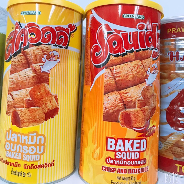 MỰC SẤY GIÒN THÁI LAN 90g