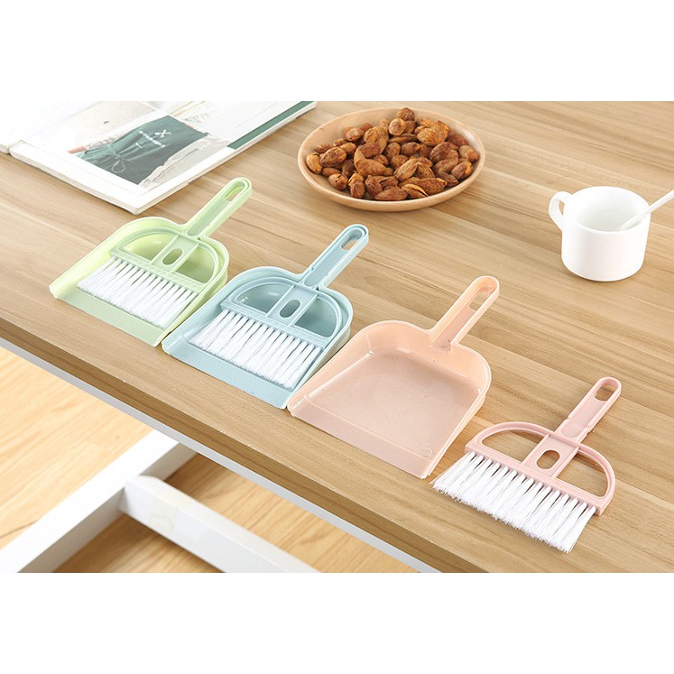 Bộ Chổi Quét Bụi Kèm Ki Nhỏ Gọn Tiện Dụng