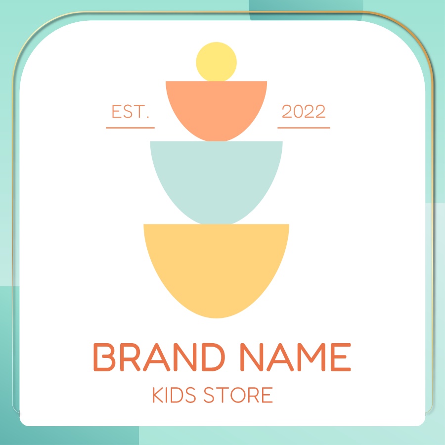 Mẫu thiết kế logo giá rẻ cho shop, cửa hàng Mẹ và bé