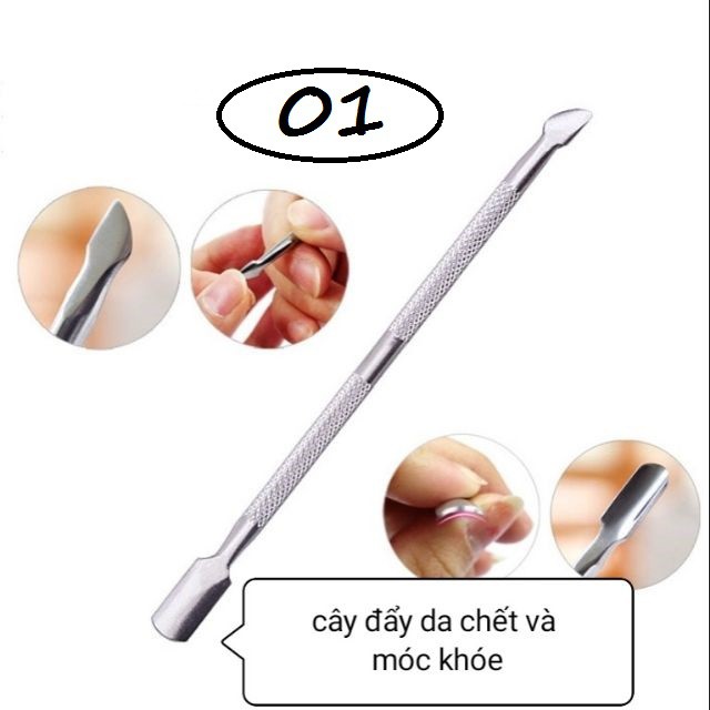 [SIÊU SALE] Cây Đẩy Da Chết, Cậy Khóe Móng