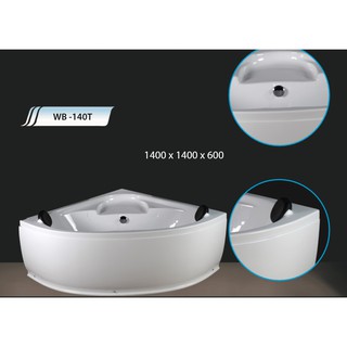 Bồn tắm góc Micio WB-140T
