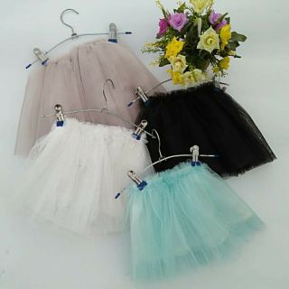 Chân váy xoè tutu phối lưới cho bé gái