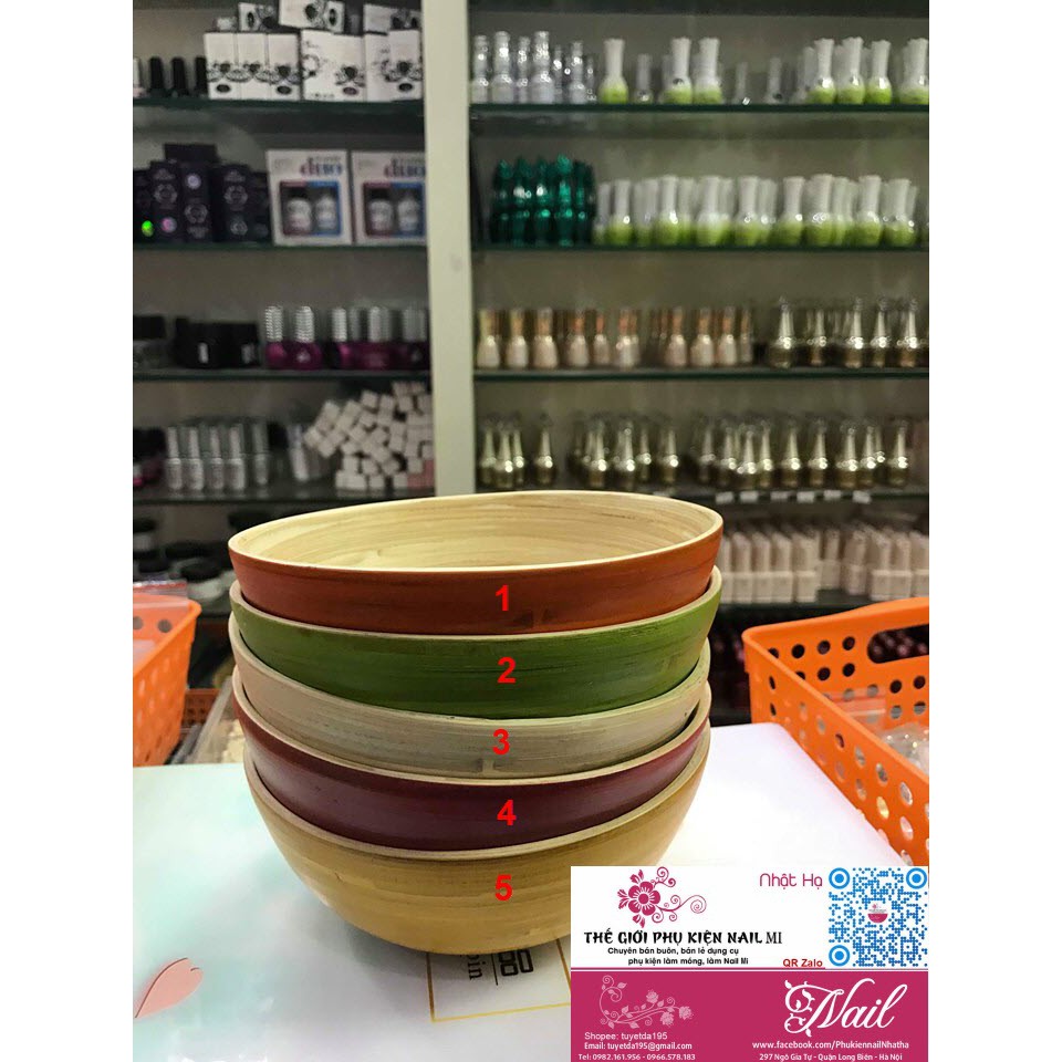 Bát Ngâm Tay Làm Từ Tre - Lẻ 1 Cái  (15*10cm)