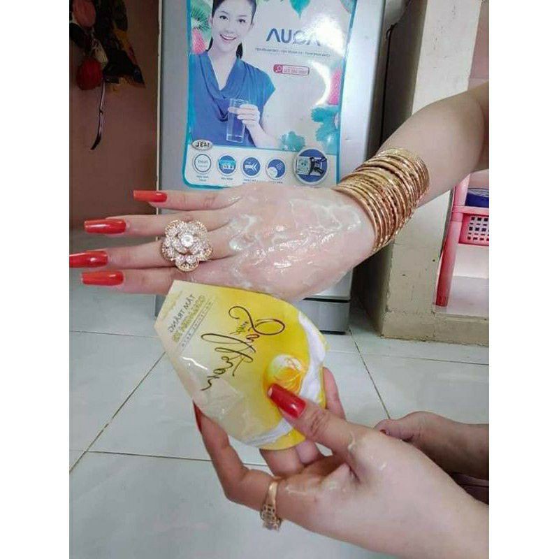 Tắm Trắng Collagen x3 mix saffron Tắm Trắng Full Body CHÍNH HÃNG CÔNG TY