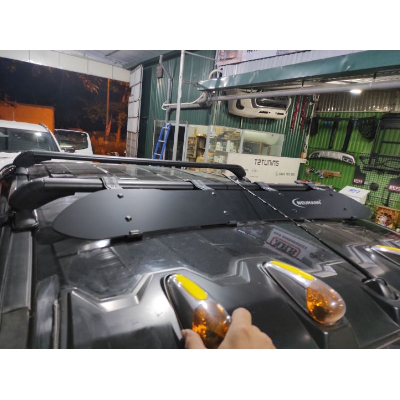 Tấm chắn gió nóc ô tô ⚡ SIÊU HOT ⚡ Tấm chắn dùng cho lều nóc, baga mui xe hơi