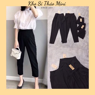 QUẦN TÂY BAGGY LƯNG THUN ĐỦ SIZE S M L CỰC CHUẨN FORM - Kho Sỉ Thảo Mini