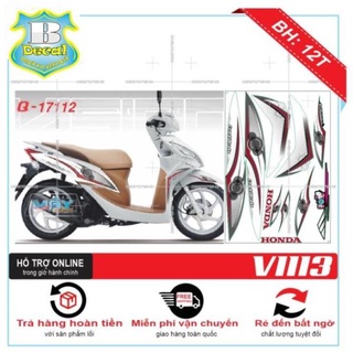 Temxe vision 2012 trắng đỏ