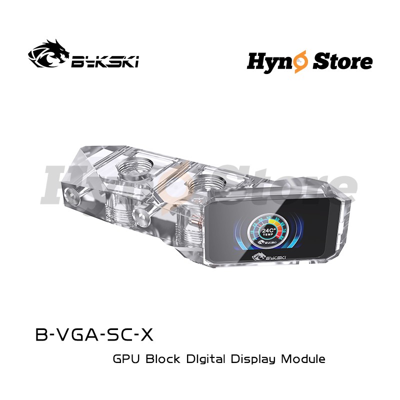 Đồng hồ nhiệt độ gắn VGA Bykski Tản nhiệt nước custom Hyno Store