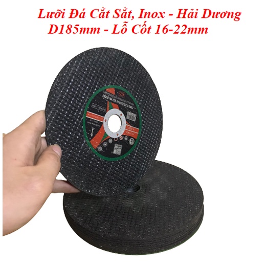 Lưỡi Cắt Kim Loại 180mm  - Đá Cắt Sắt, Inox Hải Dương D185 - Hàng Cao Cấp Chính Hãng