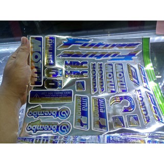 Set Tem silicone nổi đổi màu kiểu Titanium GR5