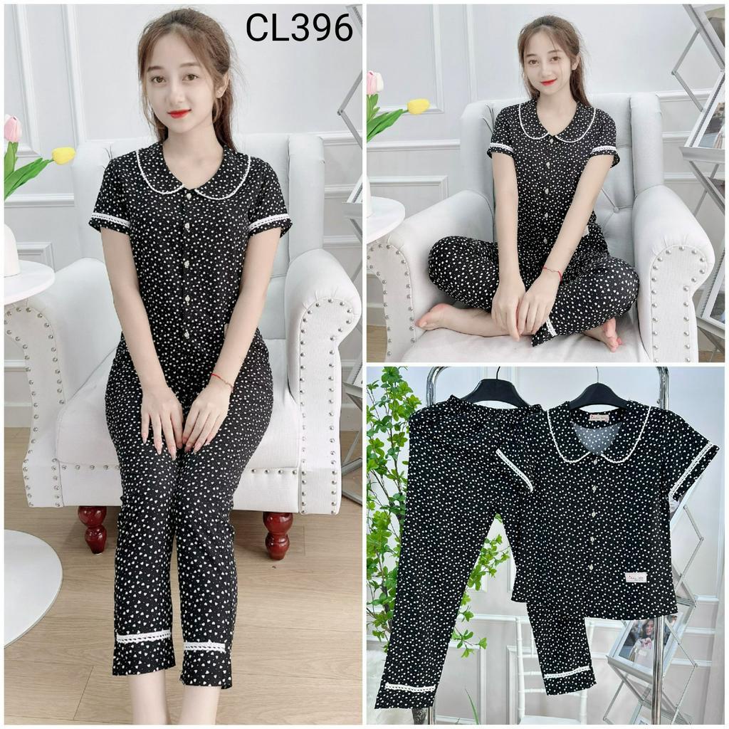 [Bunnysky] Đồ bộ mặc nhà cộc tay quần dài đẹp