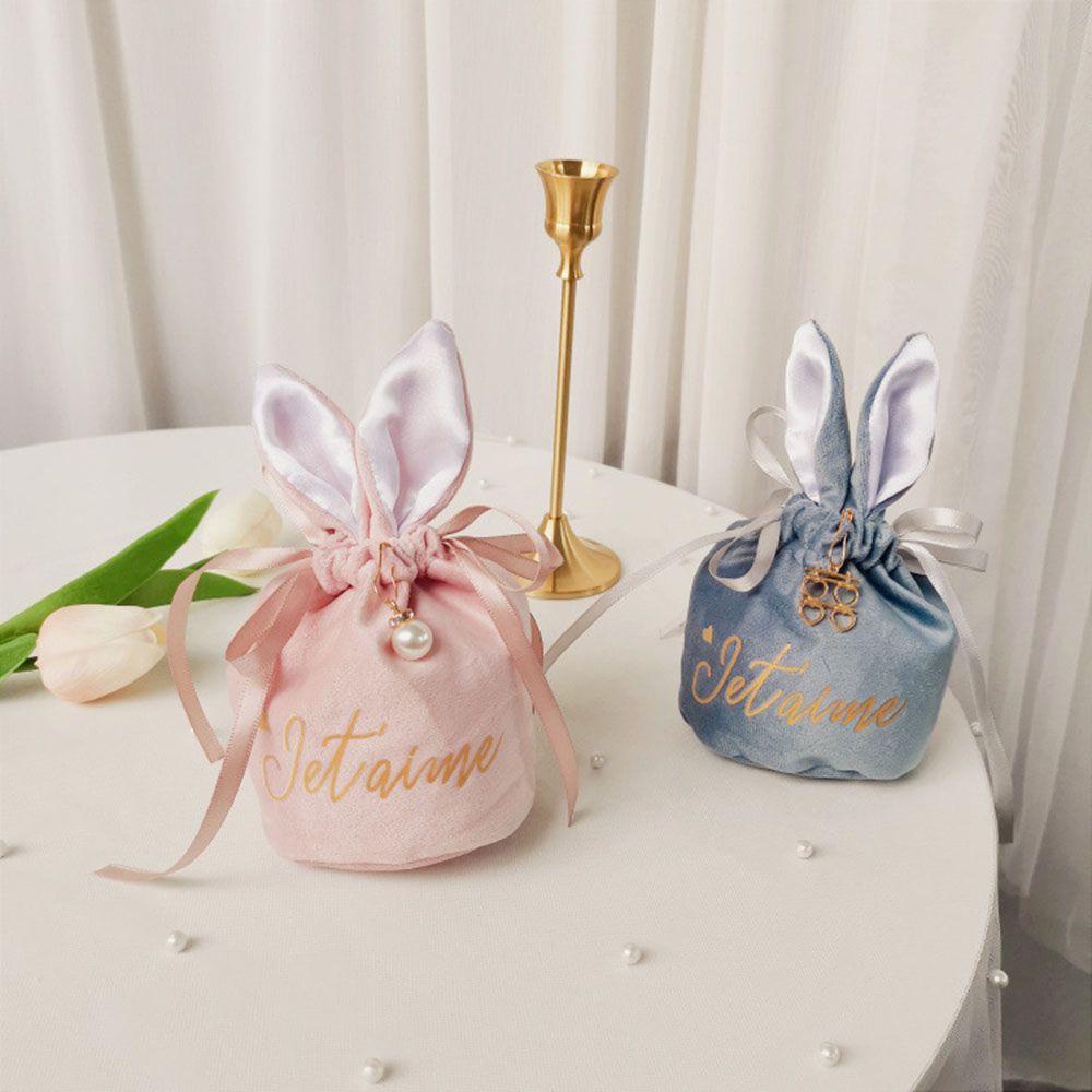 Túi Đựng Kẹo / Socola Hình Thỏ Phục Sinh