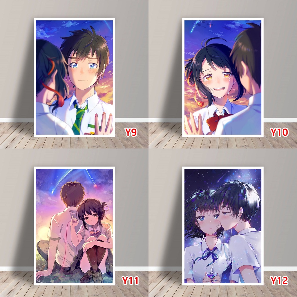 Tấm Postcard Cao Cấp Anime Your Name