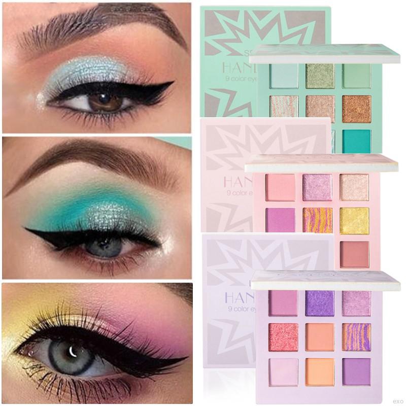 (Hàng Mới Về) Bảng Phấn Mắt Handaiyan 9 Màu Tông Lì Và Nhũ Ngọc Trai Lên Màu Nhanh Chống Nước | BigBuy360 - bigbuy360.vn