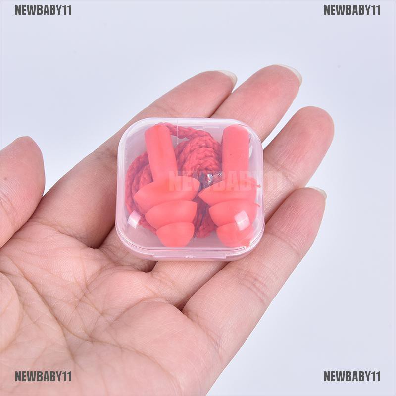 [NEWBABY11] Nút Bịt Tai Bằng Silicone Chống Ồn Khi Đi Bơi