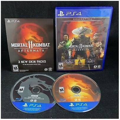 Đĩa game PS4 Mortal Kombat 11 Ultimate - Aftermath DLC 2 đĩa