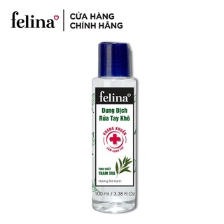 Nước rửa tay khô felina 100ml