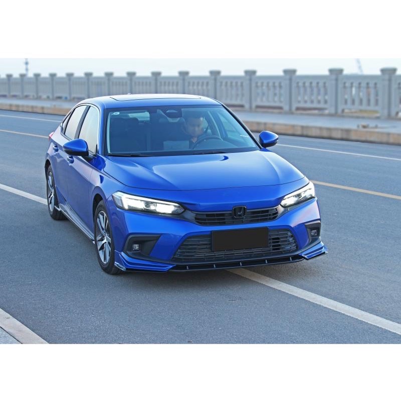 Body lip kèm ống xả đôi cho xe honda civic 2022