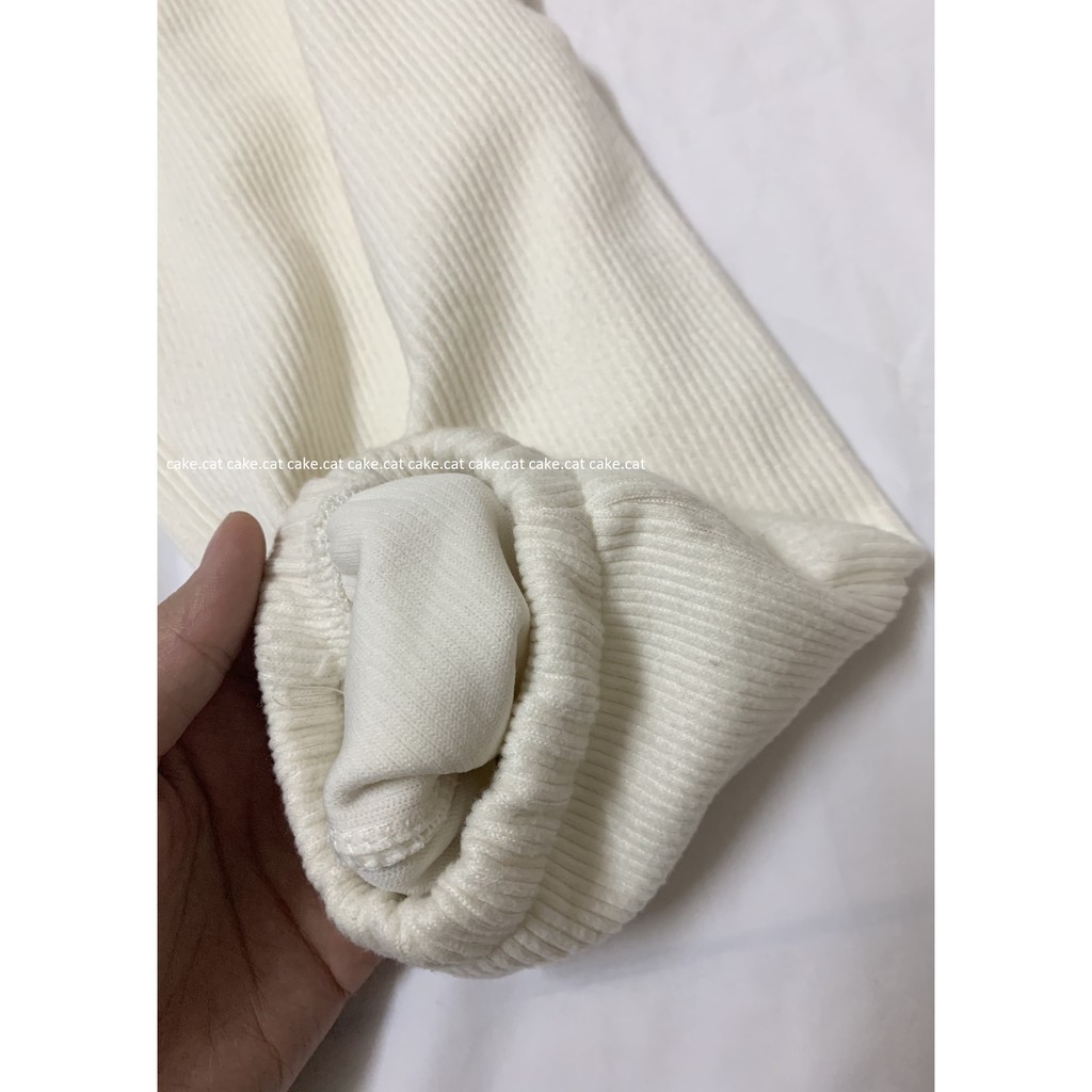 Quần nỉ tăm, quần nỉ thu đông, quần nỉ bo gấu ulzzang mặc được 2 kiểu bo, suông freesize | BigBuy360 - bigbuy360.vn