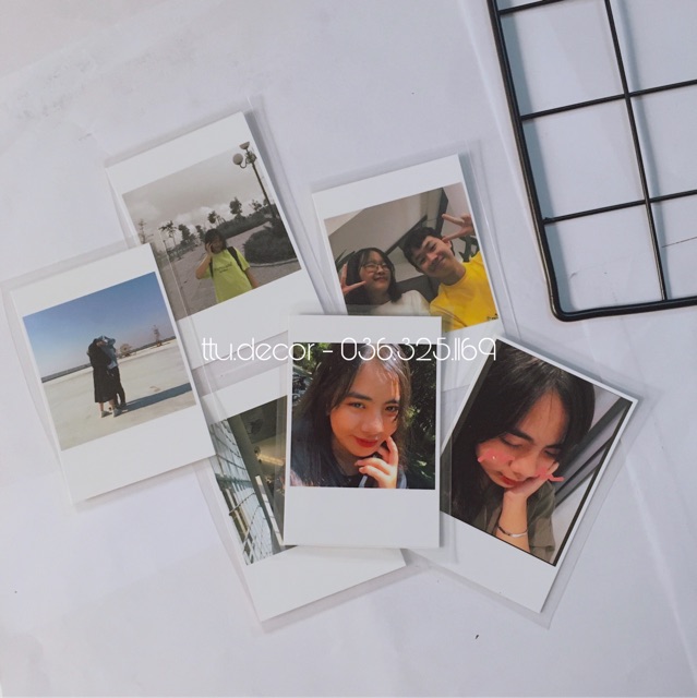 In Ảnh Polaroid nhiều size, ảnh ép plastic siêu bền, ảnh cute 6x9 - TTU.DECOR