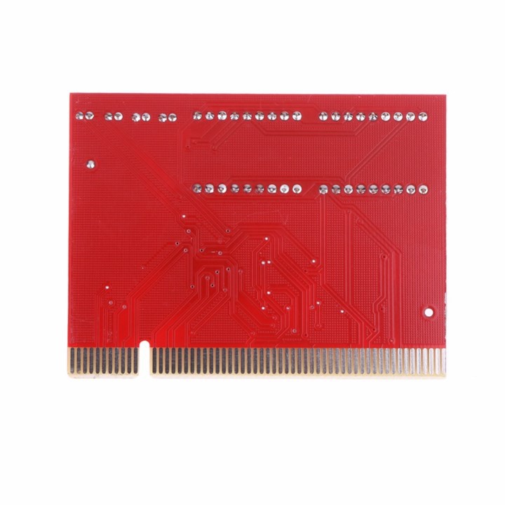 Card Test Mainboard 4 Số Dùng Cho Main Có Khe Cắm Pci (Đỏ)