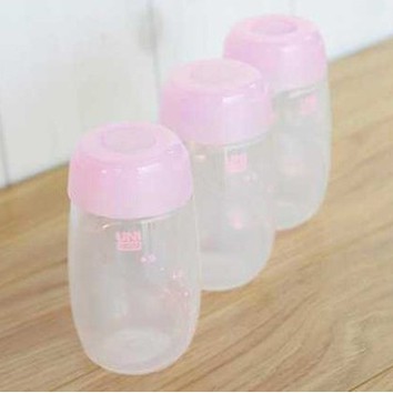 Bộ 3 bình trữ sữa mẹ Unimom 150ml có núm ti / không có núm ti