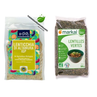 Đậu lăng xanh hữu cơ Markal - Sotto