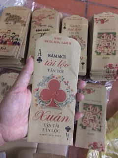 Bao lì xì tết