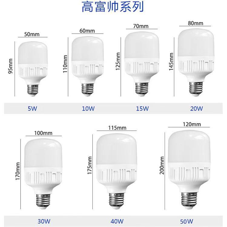 Bóng đèn led búp trụ 5w, 10w