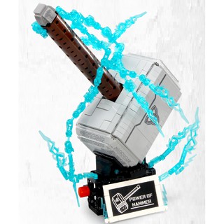 Lego lắp ghép búa Thor
