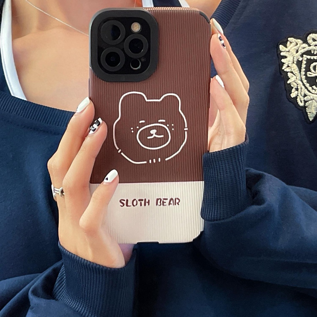Iphone 13 Pro Max / 12/11 / XS / XR / X / 8/7 Plus Mini TPU Jane Bear silicone Case Cover Casing