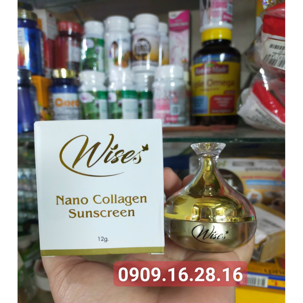 [HIỆU QUẢ 100%] Kem chống nắng Wise Nano Collagen THÁI LAN [CHÍNH HÃNG]