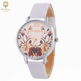 NEW Đồng Hồ Quartz Nữ Chống Thấm Nước Dây Da Chất Lượng Cao
