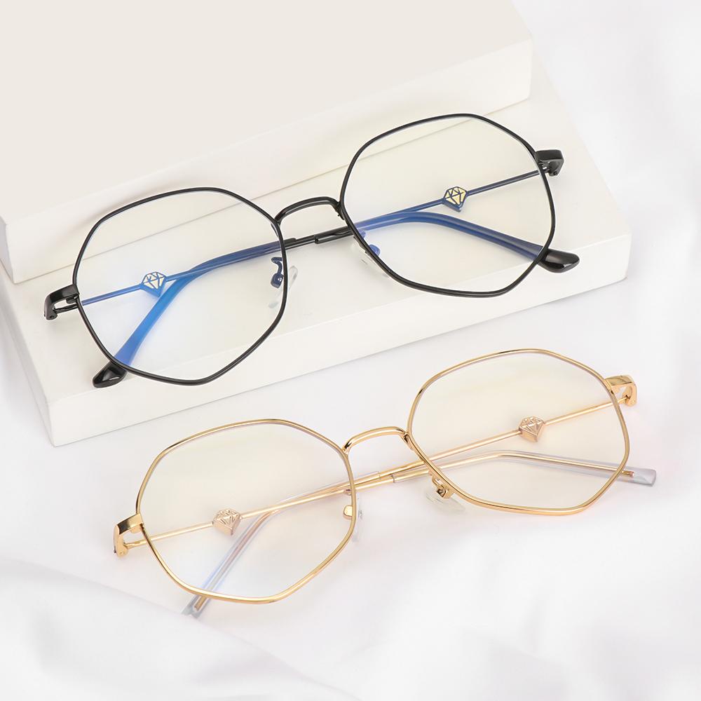 Mắt Kính Gọng Phẳng Siêu Nhẹ Chống Bức Xạ Cho Nam Nữ