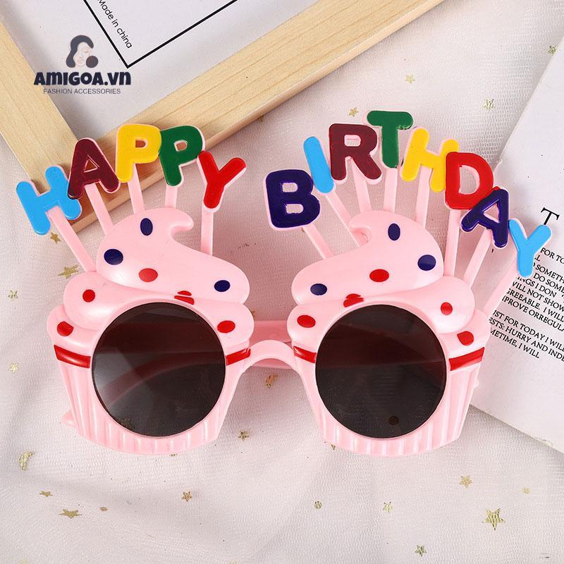 Mắt Kính Vui Nhộn Sáng Tạo Hỗ Trợ Trang Trí Bánh Kem