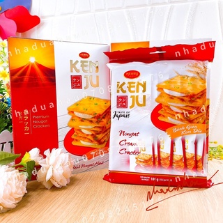 Một gói bánh nướng hành lá kẹp nougat kem phomai dẻo Kenju hàng cty VN chất lượng cao
