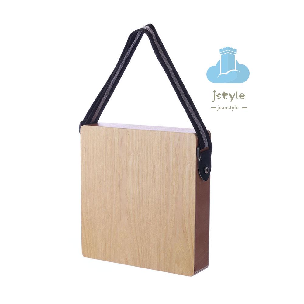 Hộp Âm Nhạc Hình Trống Cajon Kèm Dây Đeo Tiện Lợi