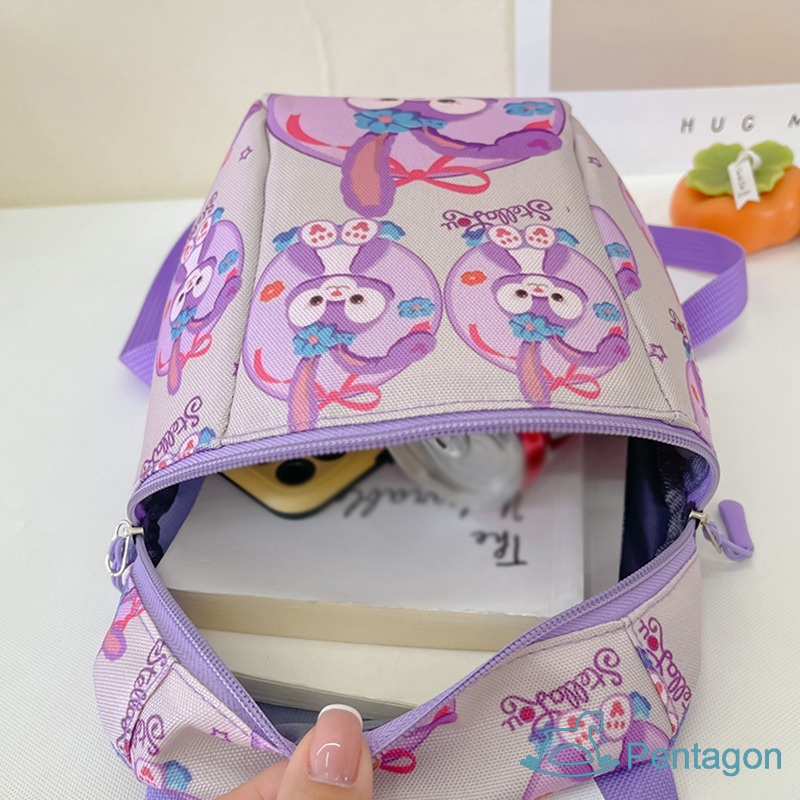 Ba Lô Đi Học Có Dây Chống Thất Lạc Họa Tiết Hoạt Hình Thời Trang Theo Phong Cách Phương Tây Cho Bé