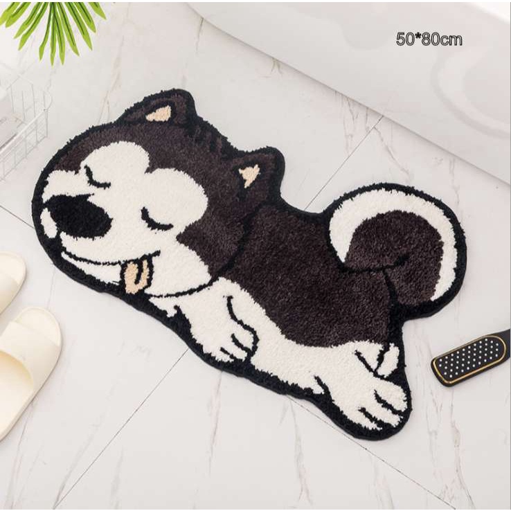Thảm lót sàn chùi chân hình con vật ngộ nghĩnh nhiều kích thước