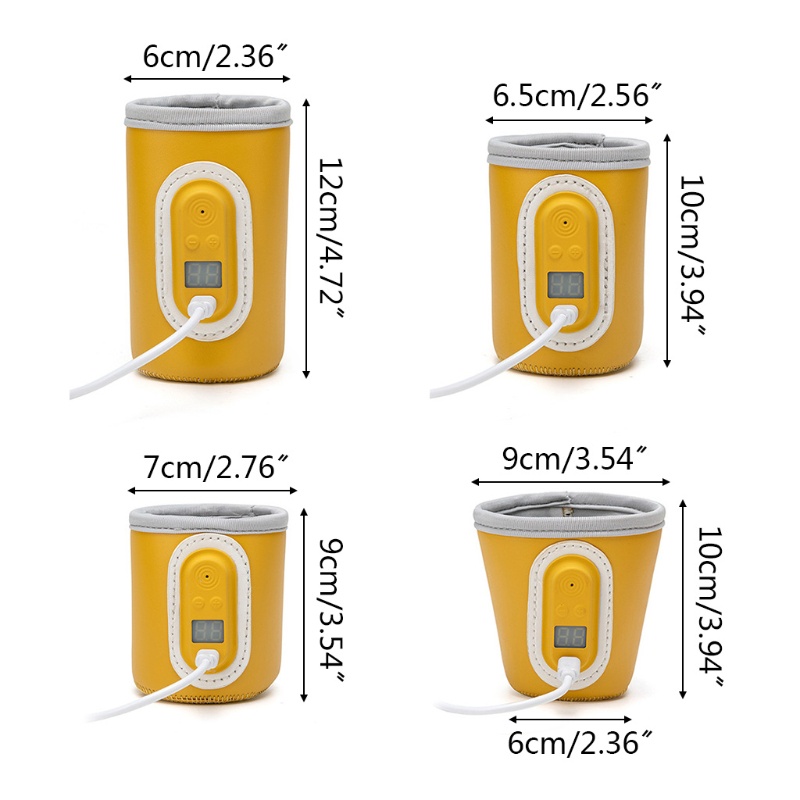 Máy Hâm Nóng Bình Sữa Cho Bé USB Mang Đi Du Lịch Tiện Lợi