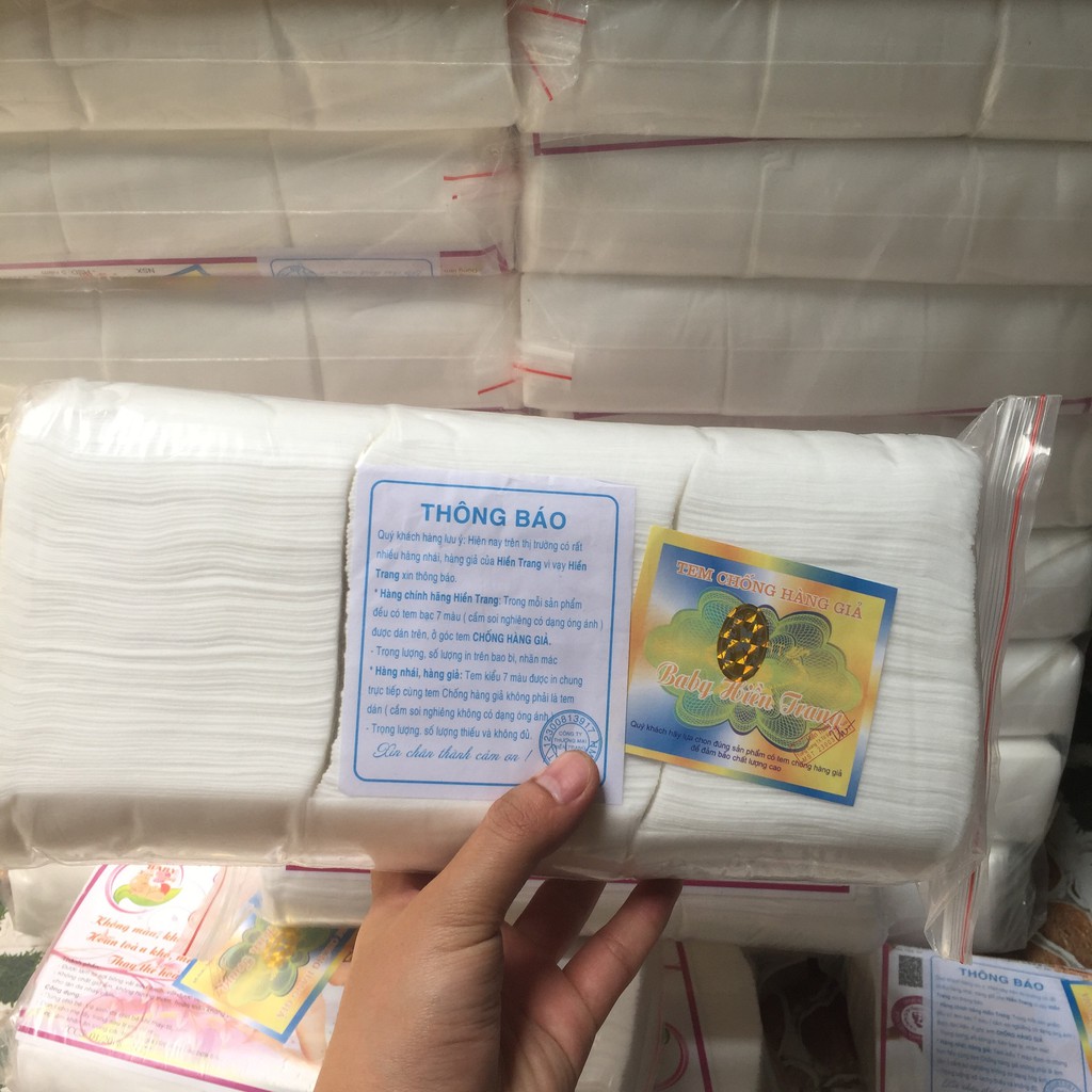 (Giá Sỉ) Khăn khô đa năng Baby HIỀN TRANG Gói 200g