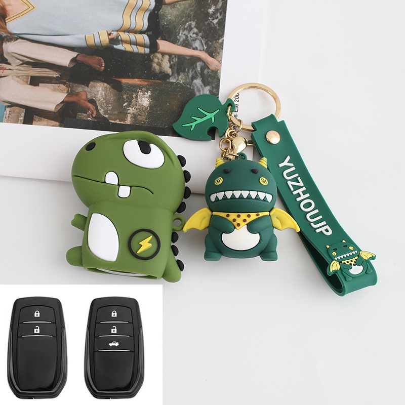 Vỏ Bảo Vệ Chìa Khóa Điều Khiển Từ Xa Cho Xe Hơi Toyota Hilux & Rogue / Revo / New Innova / Fortuner / Alphard / Vellfire Ốp