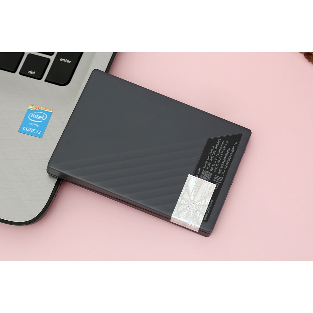 Ổ cứng HDD 2TB WD My Passport G0020BBK Đen