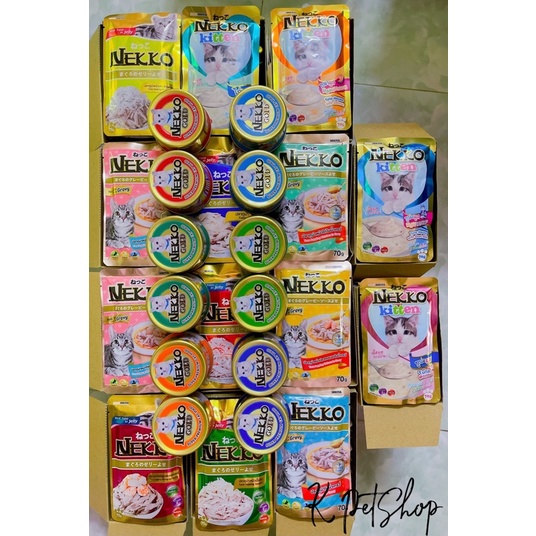 Pate NEKKO 70gram  Thức ăn mèo