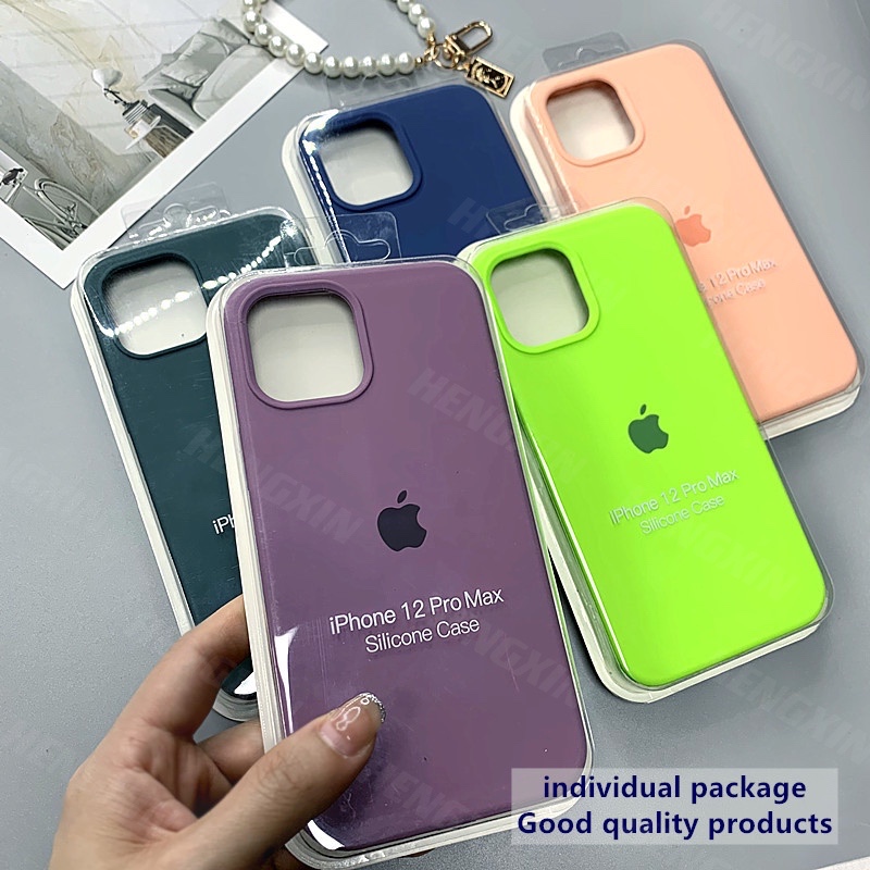 Ốp Lưng Silicone Mềm Màu Trơn Cá Tính Cho 7 7plus 8 8plus X Xr Xs 11 12promax Pluspro Max | BigBuy360 - bigbuy360.vn