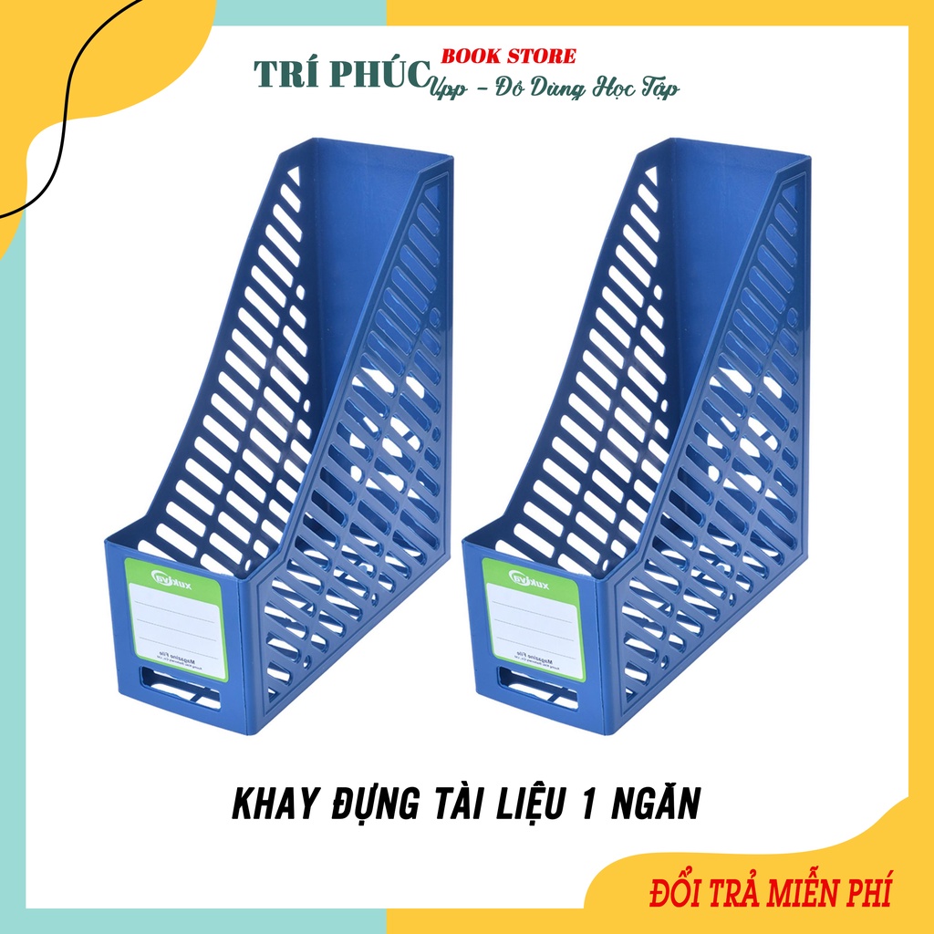 Khay đựng Lưu trữ tài liệu, chứng từ, hồ sơ… để bàn 1 ngăn cao cấp XUKIVA