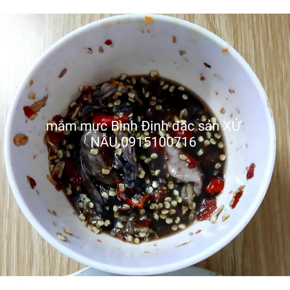 MẮM MỰC ĐĂC SẢN XỨ NẪU BÌNH ĐỊNH 500GR | BigBuy360 - bigbuy360.vn