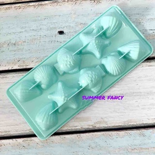 Khay đá làm thạch hải sản, khay đá hải sản lớn 10 viên